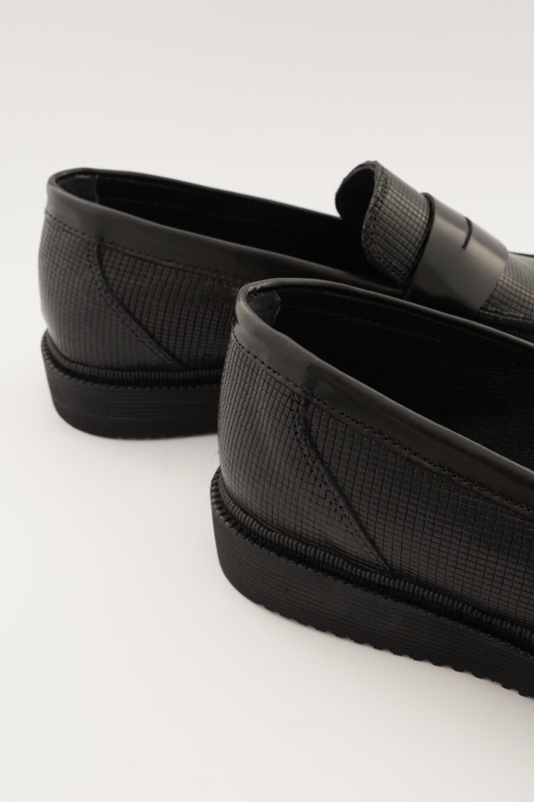 Hakiki Deri Erkek Loafer Bağcıksız Klasik Ayakkabı - Görsel 4