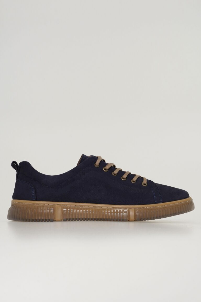 Hakiki Deri Erkek Sneaker Bağcıklı Günlük Ayakkabı