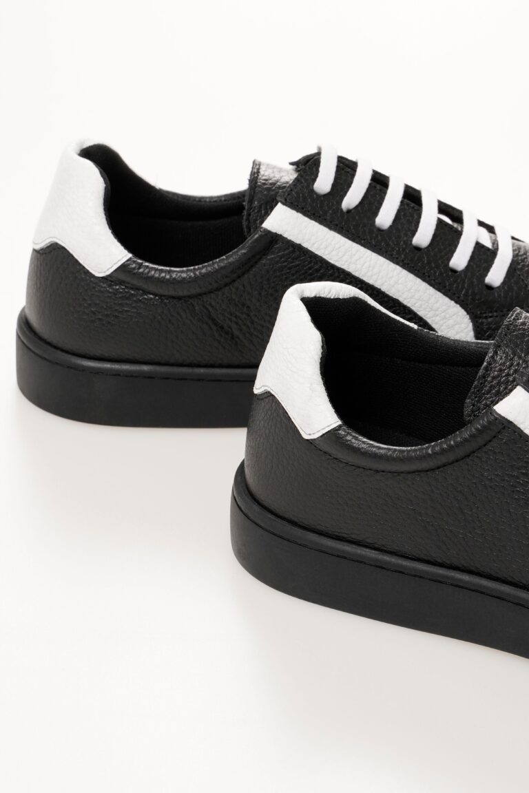 Hakiki Deri CZ London Erkek Sneaker Spor Ayakkabı Büyük Numara - Görsel 4