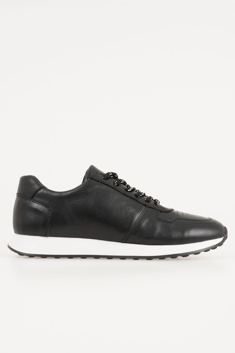 Hakiki Deri Erkek Sneaker Bağcıklı Casual Ayakkabı