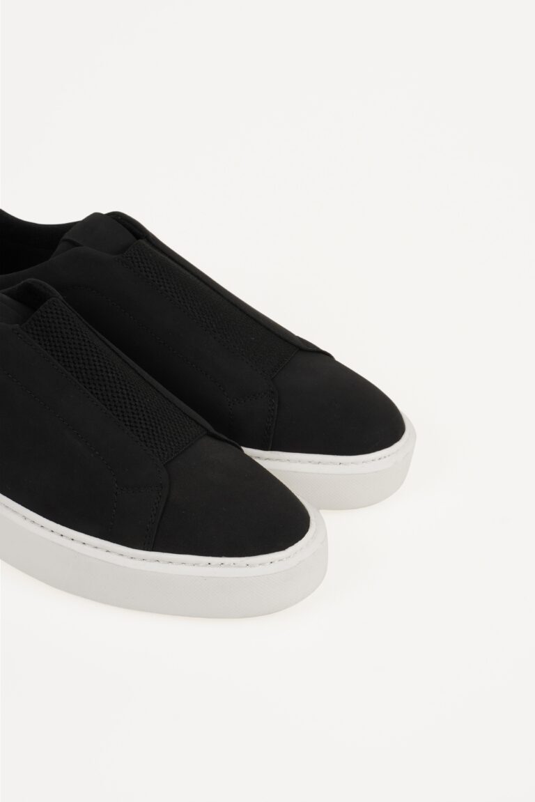 Hakiki Deri Erkek Sneaker Kalın Tabanlı Lastikli Spor Ayakkabı - Görsel 3