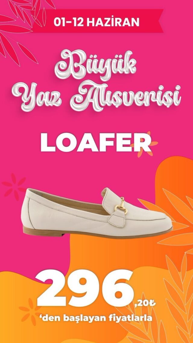 Büyük Yaz Alışverişi başladı 🥳 Stilini yenilemek için ihtiyacın olan ayakkabılar en iyi fiyatlarla czlondon.com’da! Sınırlı stoklarla seni bekliyor, şimdi alışverişe başla 🛍️
#czlondon #indirim #kampanya #yazalışverişi #yenisezon